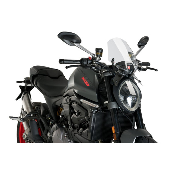 Puig Puig sport screen | clear | ducati monster 937 2021>current